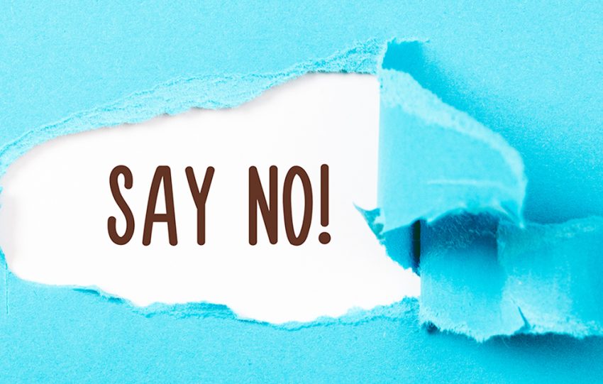 dire no coraggio consapevolezza