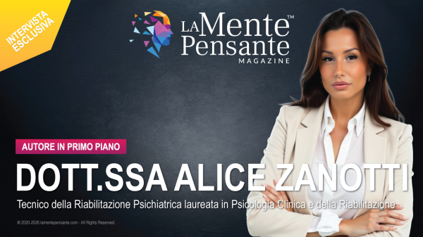 Dott.ssa Alice Zanotti Tecnico della Riabilitazione Psichiatrica laureata in Psicologia Clinica e della Riabilitazione
